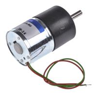 l149-12-90 Micromotors Brushed Geared DC Geared Motor, 12 V dc, 8 Ncm, 18 rpm, 4mm Shaft Diameter