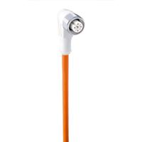 y92e-s12pp4a-5m Omron Female 4 way M12 to Free End Sensor Actuator Cable, 5 m
