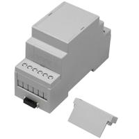 194-7578 RS PRO Open Top Enclosure Type, 36 x 90 x 58mm, Polycarbonate DIN Rail Enclosure Kit