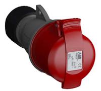2cma102023r1000-416ec6 Amphenol Industrial, Easy & Safe IP44 Red Cable Mount 3P + N + E Industrial Power Socket, Rated At 16A, 415 V