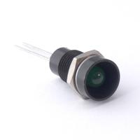 19051001 CML Innovative Technologies 1905X Series Green Panel Mount Indicator, 2.2V, 8mm Mounting Hole Size, Lead Wires