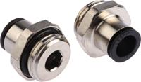 3101-10-21 Legris LF3000 Series Straight Threaded Adaptor, G 1/2 Male to Push In 10 mm, Threaded-to-Tube Connection Style