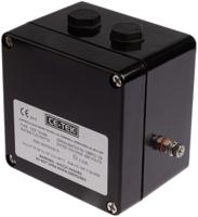 cep121290pa CE-TEK CEP Series Black Polyester Junction Box, IP66, 10 Terminals, ATEX, 122 x 120 x 90mm