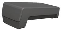 93143524-c-1435-p-fp-7024 Bopla Circum Series Graphite Grey ABS Desktop Enclosure, 74.7 x 145.3 x 34mm