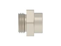 254154-e ERNI Tan Connector Hardware, Shell Size 9mm for use with M8 Connector