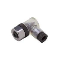 e11863 ifm electronic Angled 1 Pole M12 Socket Adapter