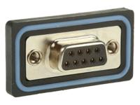 a-df-09-ll-wp ASSMANN WSW A-DF 9 Way Panel Mount D-sub Connector Socket, 2.77mm Pitch