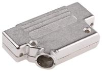 d45zk37-k MH Connectors MHD45ZK Series Zinc Angled D Sub Backshell, 37 Way, Strain Relief