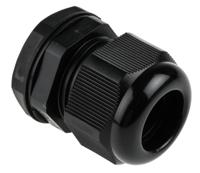 822-9763 RS PRO Black Nylon Cable Gland, M25 Thread, 13mm min., 18mm max., IP68