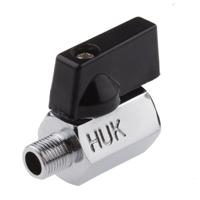 623-5202 RS PRO Brass Isolating Valve, Ball Valve, Threaded, NPT 1/8in