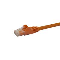 n6patc10mor StarTech.com, 10m Cat6, Orange RJ45 to Male RJ45 Male, U/UTP Unshielded, Terminated PVC Sheath