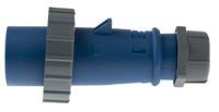 278 MENNEKES, AM-TOP IP67 Blue Cable Mount 3P Industrial Power Plug, Rated At 16A, 230 V