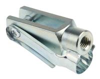 312-0270 RS PRO Steel M10 x 1.5 Clevis, 72mm x 20mm