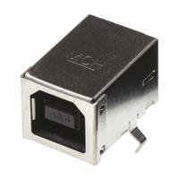 67068-7041 Molex Right Angle, Through Hole, Socket- Single Port Type B USB Connector