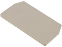 1776030000 Weidmuller Z Series End Plate for Use with Terminal Block
