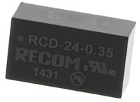 rcd-24-035 Recom LED Driver, 2 → 35V dc Output, 350mA Output, Constant Current Dimmable