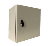 222-9358 RS PRO Steel Wall Box, IP66, 200 mm x 200 mm x 150mm