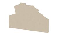 1791050000 Weidmuller Z Series End Cover for Use with Terminal ZDK 2.5-2, Terminal ZDK 2.5-2 BL, Terminal ZDK 2.5-2 PE, Terminal