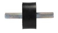 162-3243 RS PRO M10 Anti Vibration Mount, Male to Male Bobbin with 180.2kg Compression Load