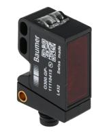 o300-gp-gw1b-72n Baumer Diffuse Photoelectric Sensor, Block Sensor, 30 mm → 200 mm Detection Range