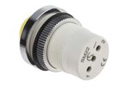 smqd22138 Signal Construct Yellow Panel Mount Indicator, 230V ac, 22mm Mounting Hole Size, IP67