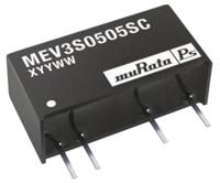 mev3s0505sc Murata Power Solutions MEV3 DC-DC Converter, 5V dc/ 600mA Output, 4.5 → 5.5 V dc Input, 3W, Through Hole, +85°C