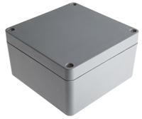 p-161609-enclosure Fibox Euronord II Series Grey Polyester Enclosure, IP66, IP67, Grey Lid, 160.5 x 160 x 91mm