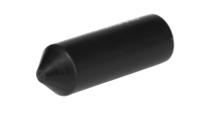 de272919460 3M End Cap Black, Polyolefin Adhesive Lined, 10mm