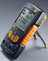 0590-7601 Testo 760-1 Handheld Digital Multimeter, 10A ac Max, 10A dc Max, 600V ac Max - UKAS Calibrated