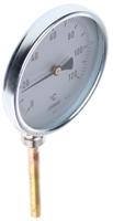 6080011810-818-841-10-104-46-26-100000 Jumo Immersion Dial Thermometer 0 → +120 °C, 608001/1810-818-841-10-104-46-26-100/000