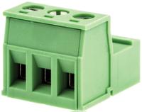 790-0783 RS PRO, 5.08mm Pitch, 3 Way, , Pluggable Terminal Block, Plug, Cable Mount, Screw Termination