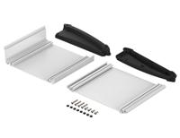 92850150hmt1-atph-1850-0150 Bopla Alu-Topline Series Black Aluminium Desktop Enclosure, Sloped Front, 150 x 181.2 x 53.2mm