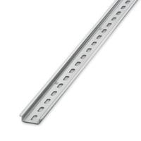 0814681 Phoenix Contact Aluminium Perforated DIN Rail, Top Hat Compatible, 2000mm x 35mm x 8mm