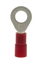 178-7260 RS PRO Insulated Ring Terminal, 5.3mm Stud Size, 0.5mm² to 1.5mm² Wire Size, Red