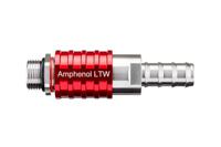sqd08-sben-pagm-rd001 Amphenol Industrial Connector, Push Pull, 7/8 in Connector, Socket, Female, SQD08 Series