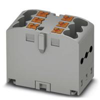 3273264 Phoenix Contact Distribution Block, 6 Way, 0.14 → 4mm², 24A, 500 V, Grey