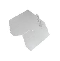 tmas-200-005 Grey Stainless Steel Pre-Cut Shim, 200mm x 200mm x 0.05mm
