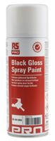 764-3036 RS PRO 400ml Black Gloss Spray Paint