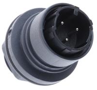 pxp601203pst Bulgin Circular Connector, 3 Contacts, Front, Standard Connector, Plug, Male, IP66, IP68, IP69K, Buccaneer 6000 Series