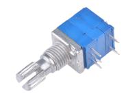 ptr901-2015k-b103 Bourns PTR90 10kΩ Rotary Potentiometer 1-Gang Through Hole, PTR901-2015K-B103