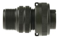ms3106a-14s-2p Amphenol Industrial, MS3106A, Copper Alloy 4 Way Cable Mount MIL Spec Circular Connector, Pin Contacts,Shell Size 14S,