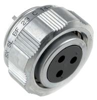sl-bf-23-c Amphenol Socapex Circular Connector, 3 Contacts, Cable, Standard Connector, Socket, Female, IP67, SL61 Series