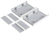 1593lgy Hammond 1593 Light Grey ABS Instrument Case, 91 x 57 x 28mm
