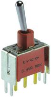 3-1825136-7 TE Connectivity Toggle Switch, PCB Mount, On-On, SPDT, Through Hole Terminal, 120 V ac, 28V dc