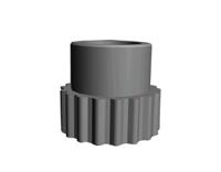 185636-1 TE Connectivity Male Circular Connector Dust Cap, Shell Size 2.5, PBT
