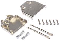 8655mh1511lf Amphenol FCI 8655MH Series Die Cast Zinc D-sub Connector Backshell, 15 Way, Strain Relief