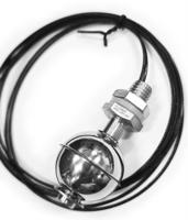 234-8855 RS PRO Cable Mount Stainless Steel Float Switch, Float, 1m Cable, NO, 200V ac Max, 200V dc Max