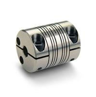 mwc25-9-9-ss Ruland Beam, 25mm Outside Diameter, 9mm Bore, 30mm Length Flexible Coupling