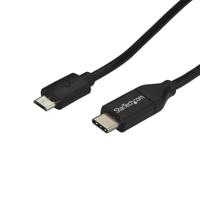 usb2cub2m StarTech.com USB 2.0, Male USB C to Male Micro USB B, 480Mbps, 2m