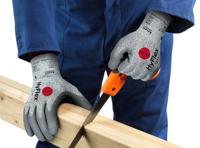11425060 Ansell 11-425 Grey Polyamide Work Gloves, Size 6, Aqua Polymer Coating